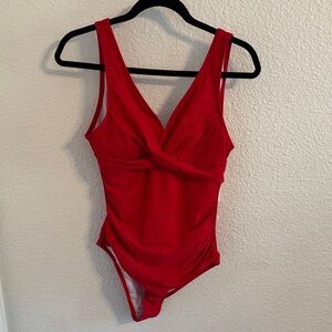NWT Red One-Piece Swimsuit